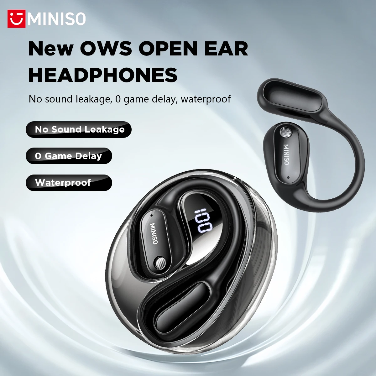 Headphones Wireless - MINISO MS190 Gerçek Zamanlı Yapay Zeka