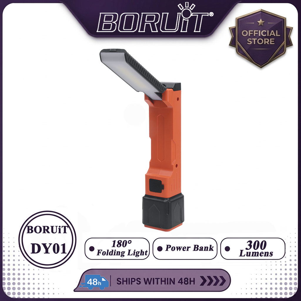 BORUiT 300LM LED Çalışma Işığı - Power Bank incelemesi ve fiyatı