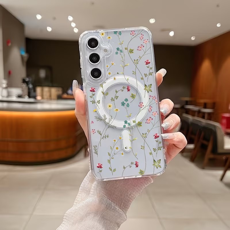 Çiçek Desenli Manyetik Telefon - Wireless Charger incelemesi ve fiyatı