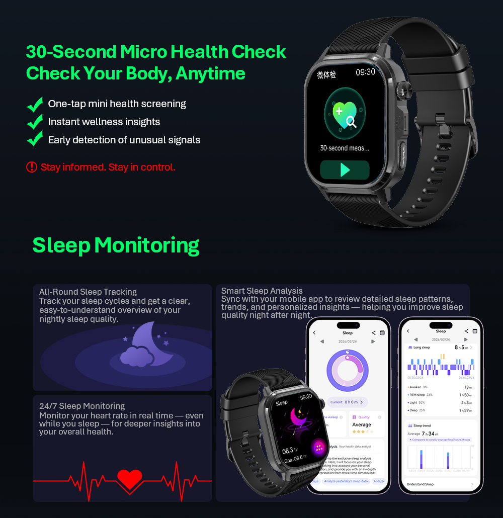 VALDUS CARDIGO Erkek Kadın EKG - Smart Watch incelemesi ve fiyatı