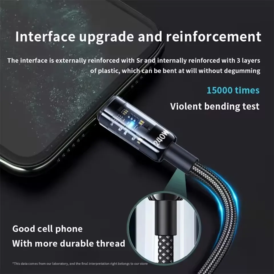 240W Naylon USB Type C Süper H - Usb Charger incelemesi ve fiyatı